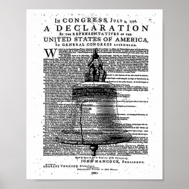 Affiche Nous Tenons Ces Vérités - Fête de l'Indépendance - (Devant)