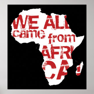 AFFICHE NOUS VENONS TOUS D'AFRIQUE 2