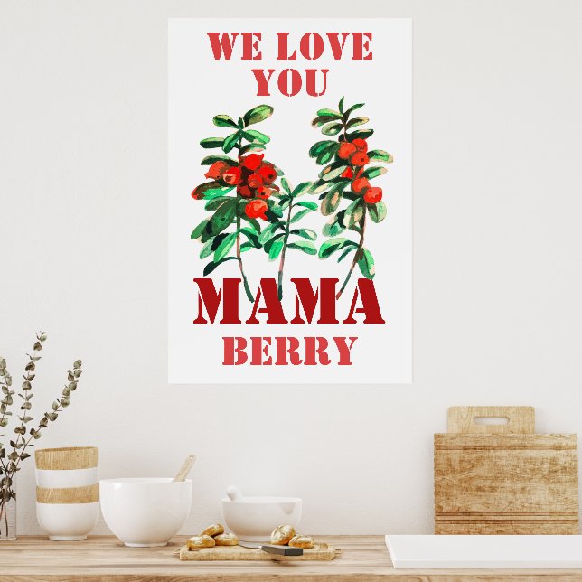 Affiche Nous vous aimons MAMA (Cuisine)