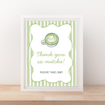 Nous Vous Aimons Tellement Matcha Baby Shower Bien