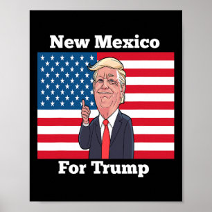 Affiche Nouveau cadeau de l'État du Mexique pour Trump Pro
