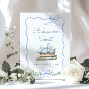 Affiche Nouveau chapitre Bébés au ruban bleu sont mignons