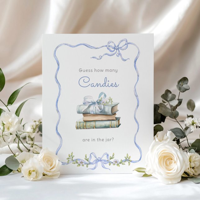 Affiche Nouveau Chapitre Blue bow Combien de bonbons (Créateur téléchargé)