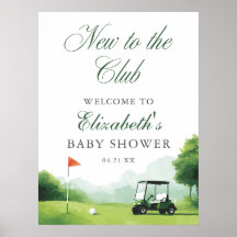 Nouveau dans le Club Bienvenue pour la Baby Shower
