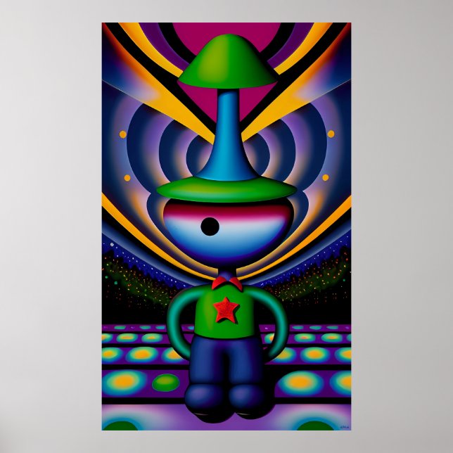 Affiche Nouveau député de l'Imagination - Ken Gage Art (Devant)