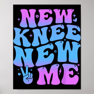 Affiche Nouveau Genou Nouveau Moi Drôle Remplacement Chiru