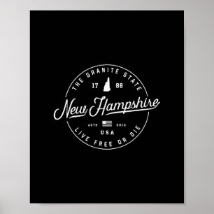 Affiche Nouveau Hampshire