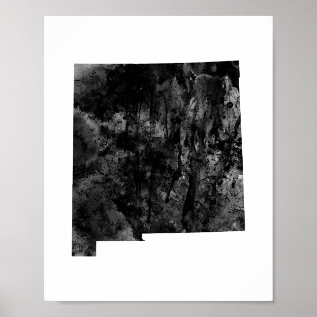 Affiche Nouveau-Mexique (Devant)