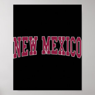 Affiche Nouveau-Mexique - Conception Rétro - Clic