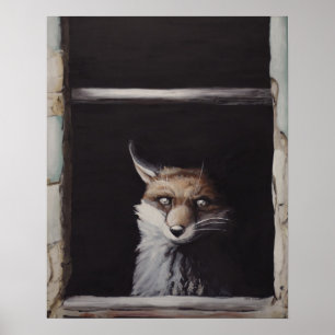 Affiche Nouveau-Mexique - Surréalisme de la pop Fox
