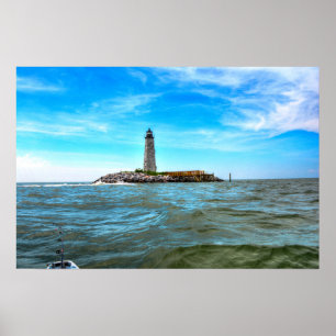 Affiche Nouveau phare Comfort Point - Mobjack Bay