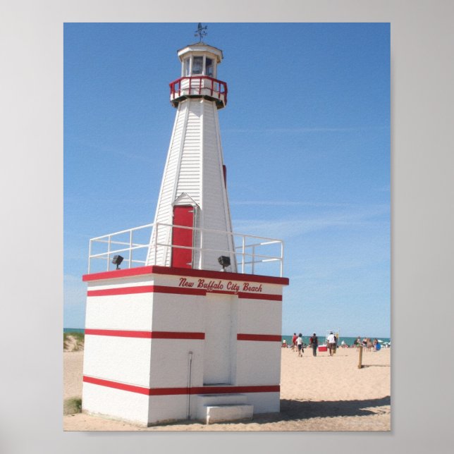 Affiche Nouveau phare de Buffalo (Devant)