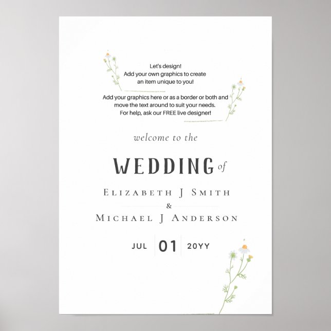 Affiche NOUVEAUTÉ ! CONCEPTION D'UN SIGNE MARIAGE 11x15.4 (Devant)