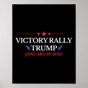 Affiche NOUVEAUTÉ ! Rallye de victoire de Trump historique