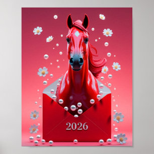 Affiche Nouvel an chinois 2026