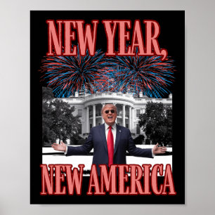 Affiche Nouvel an drôle de Trump