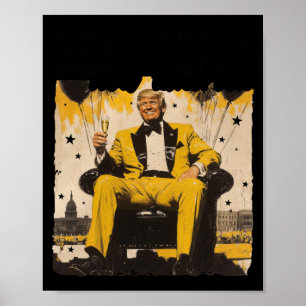 Affiche Nouvel an Trump 2025