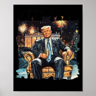 Affiche Nouvel an Trump 2025 2