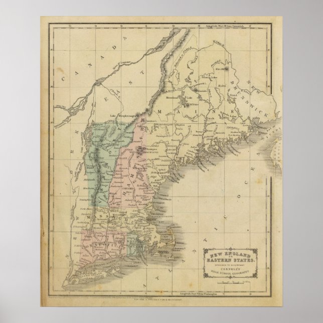 Affiche Nouvelle-Angleterre (Devant)