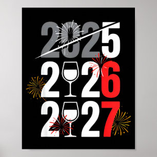 Affiche Nouvelle Année 2026 67 Mème Six Sept Génération Z 