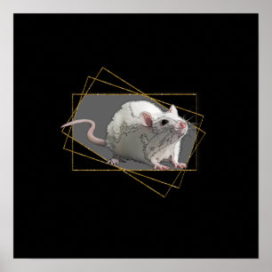 Affiche nouvelle année heureuse, élégante, noire, or, 2020