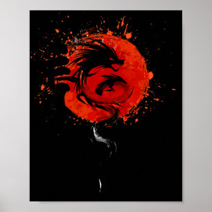 Affiche Nouvelle année traditionnelle chinoise - Année du