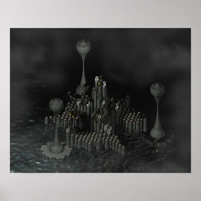 Affiche Nouvelle Atlantide (Devant)