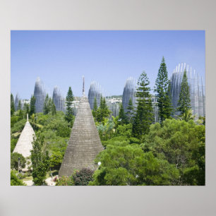 Affiche Nouvelle-Calédonie, île de Grande Terre, Nouméa.