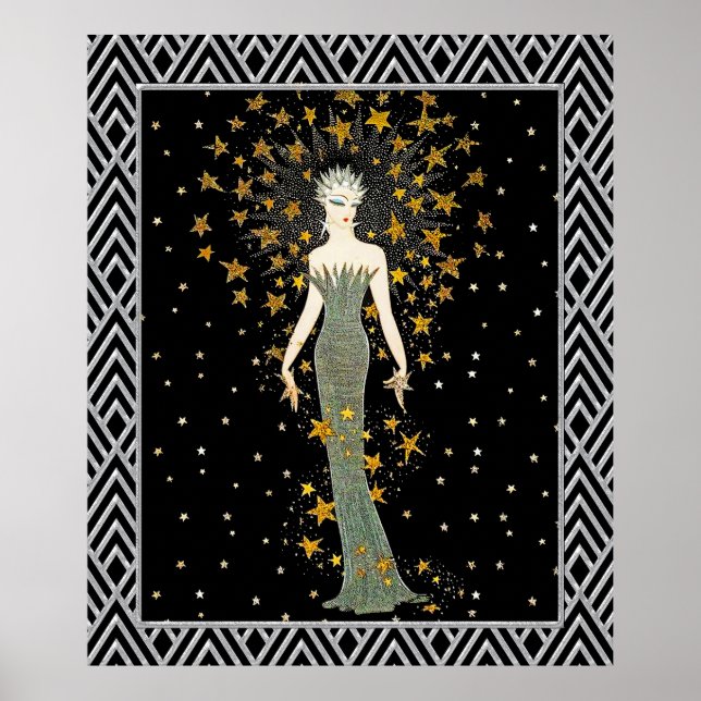 Affiche Nouvelle conception ERTE (étoiles) (Devant)