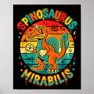 Affiche Nouvelle découverte de spinosaurus mirabilis 2026