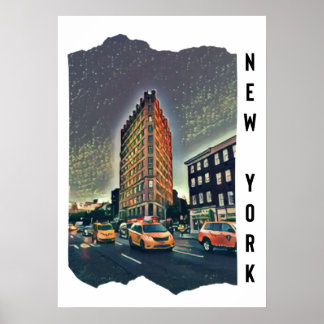 Affiche Nouvelle esthétique de la ville de New York Photo
