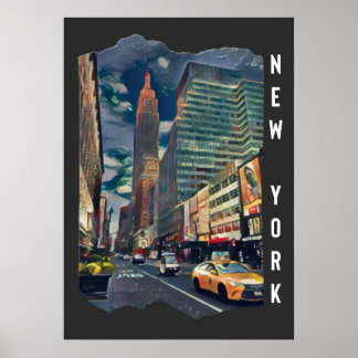 Affiche Nouvelle esthétique de la ville de New York Photo