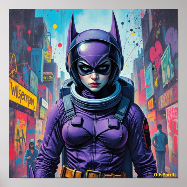 AFFICHE NOUVELLE FILLE EN VILLE-4 (Devant)