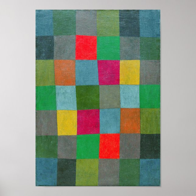 Affiche Nouvelle harmonie, Paul Klee (Devant)