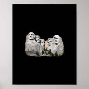 Affiche Nouvelle naissance de la liberté Président Donald