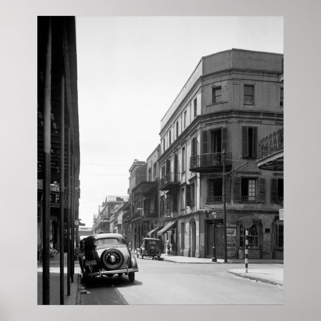 Affiche Nouvelle-Orléans, 1936 (Devant)