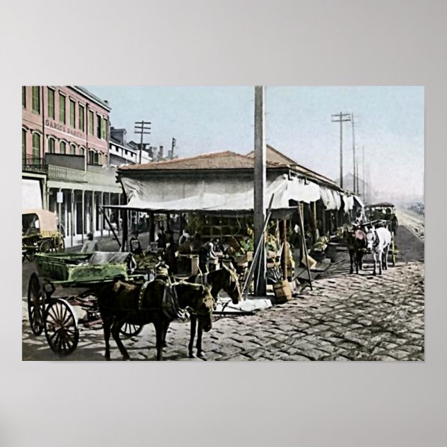 Affiche Nouvelle-Orléans, Louisiane (Devant)