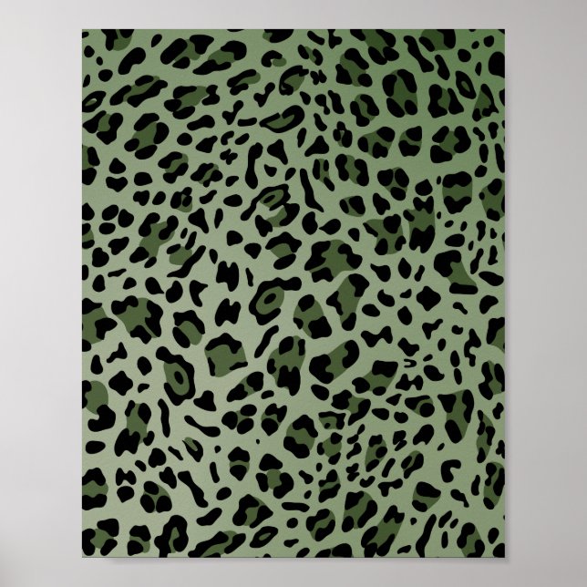 Affiche Nouvelle texture léopard 12 (Devant)