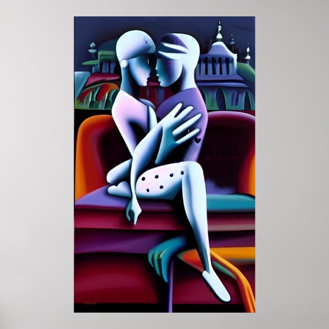 Affiche Nouvelle Vague, Nouvelle Passion (Devant)
