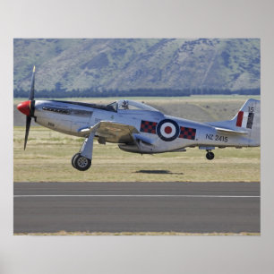 Affiche Nouvelle-Zélande, Otago, Wanaka, Warbirds Over 4