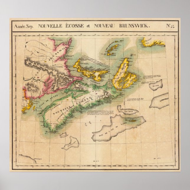 Affiche Nova Scotia and New Brunswick 44 (Devant)