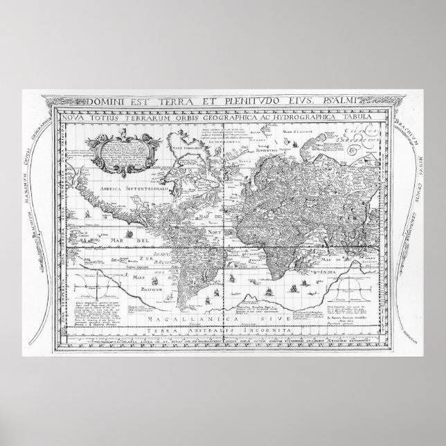Affiche Nova Totius Terrarum Orbis (Devant)