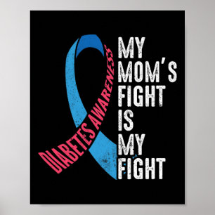 Affiche Novembre T1d Sensibilisation Maman's Fight My Figh
