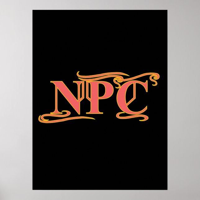 Affiche NPC Do Not Maim Rob or Kill Funny RPG (Devant)