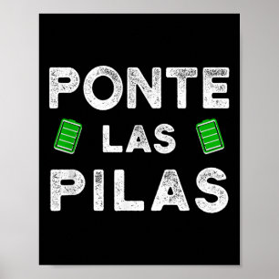Affiche Nte Las Las Citation Espagnole Drôle Motivation