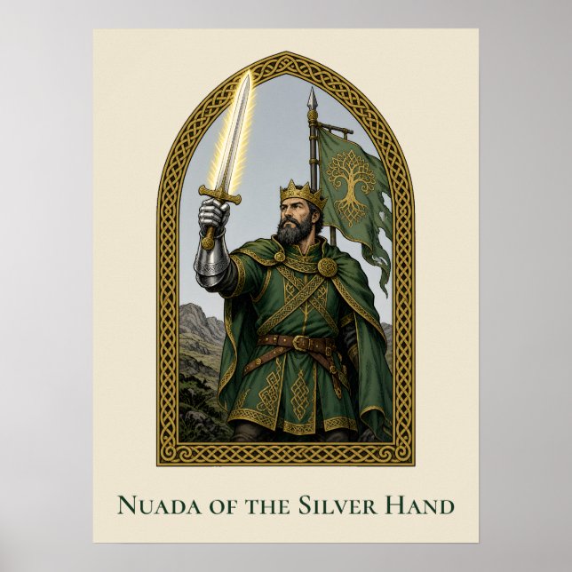 Affiche Nuada de la Main d'Argent (Devant)