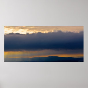 Affiche Nuage de plate-forme orageux Hot Springs National