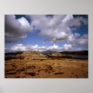 Affiche Nuage passant au-dessus de Blabheinn Isle of Skye