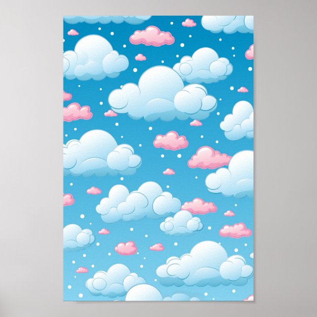 Affiche Nuages (Devant)