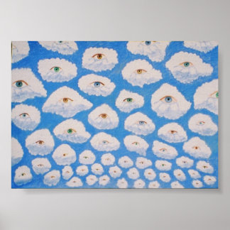 Affiche nuages de douleur